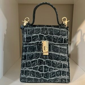 RARE Brahmin "MIDGE" OBSIDIAN VEIL Satchel